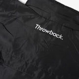 Throwback Tech Youth Windbreaker - Black