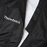 Throwback Tech Youth Windbreaker - Black