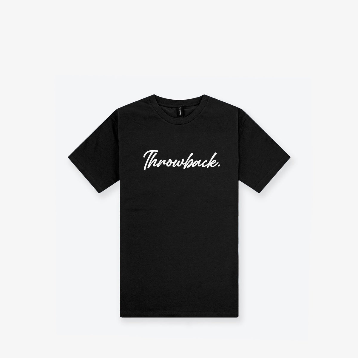 Wordmark Script Kids Tee - Black