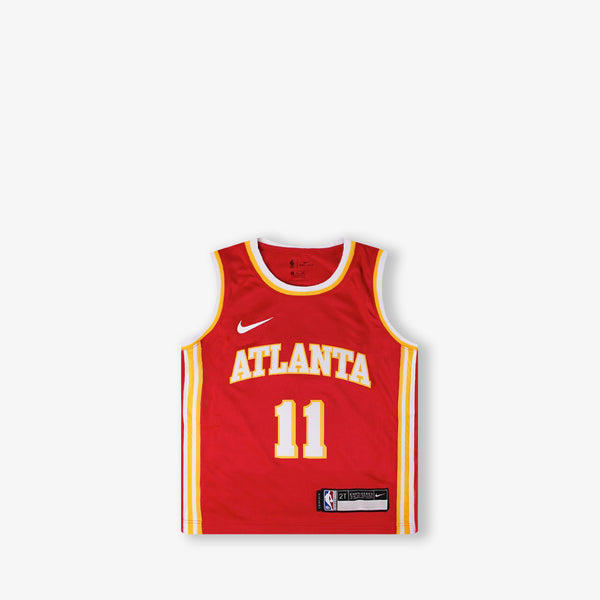 Preschool Nike Trae Young Red Atlanta Hawks 2020/21 Jersey - Icon Edition