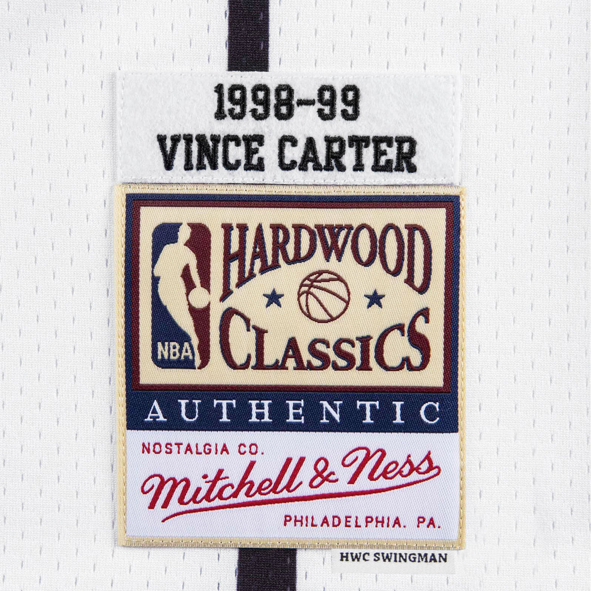 Vince Carter Toronto Raptors 98-99 HWC Swingman Jersey - White