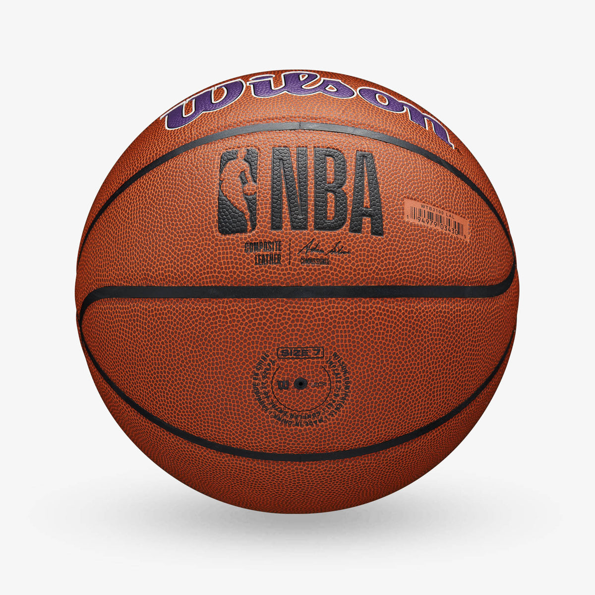 Los Angeles Lakers NBA Team Alliance Basketball - Size 7