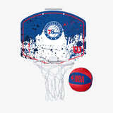 Philadelphia 76ers NBA Team Mini Hoop
