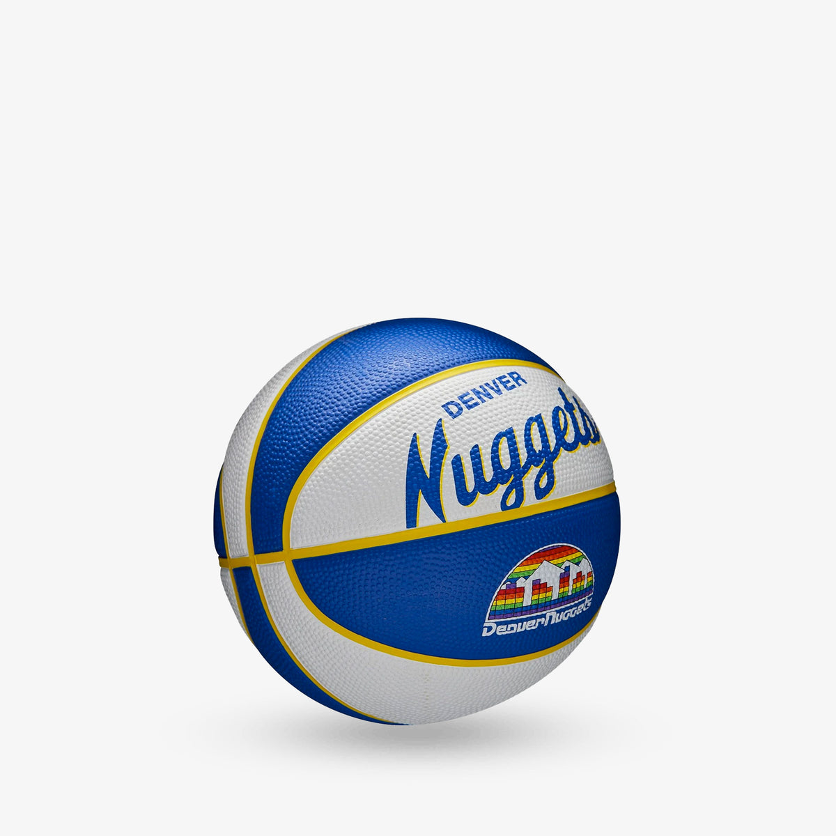 Denver Nuggets NBA Team Retro Mini Basketball - Size 3
