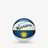 Golden State Warriors NBA Team Retro Mini Basketball - Size 3