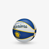 Golden State Warriors NBA Team Retro Mini Basketball - Size 3