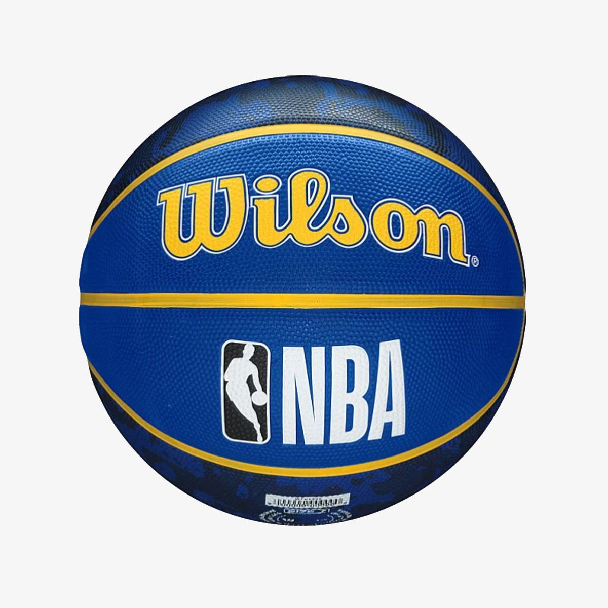 Golden State Warriors Tie Dye Basketball &amp; Pump - Size 7