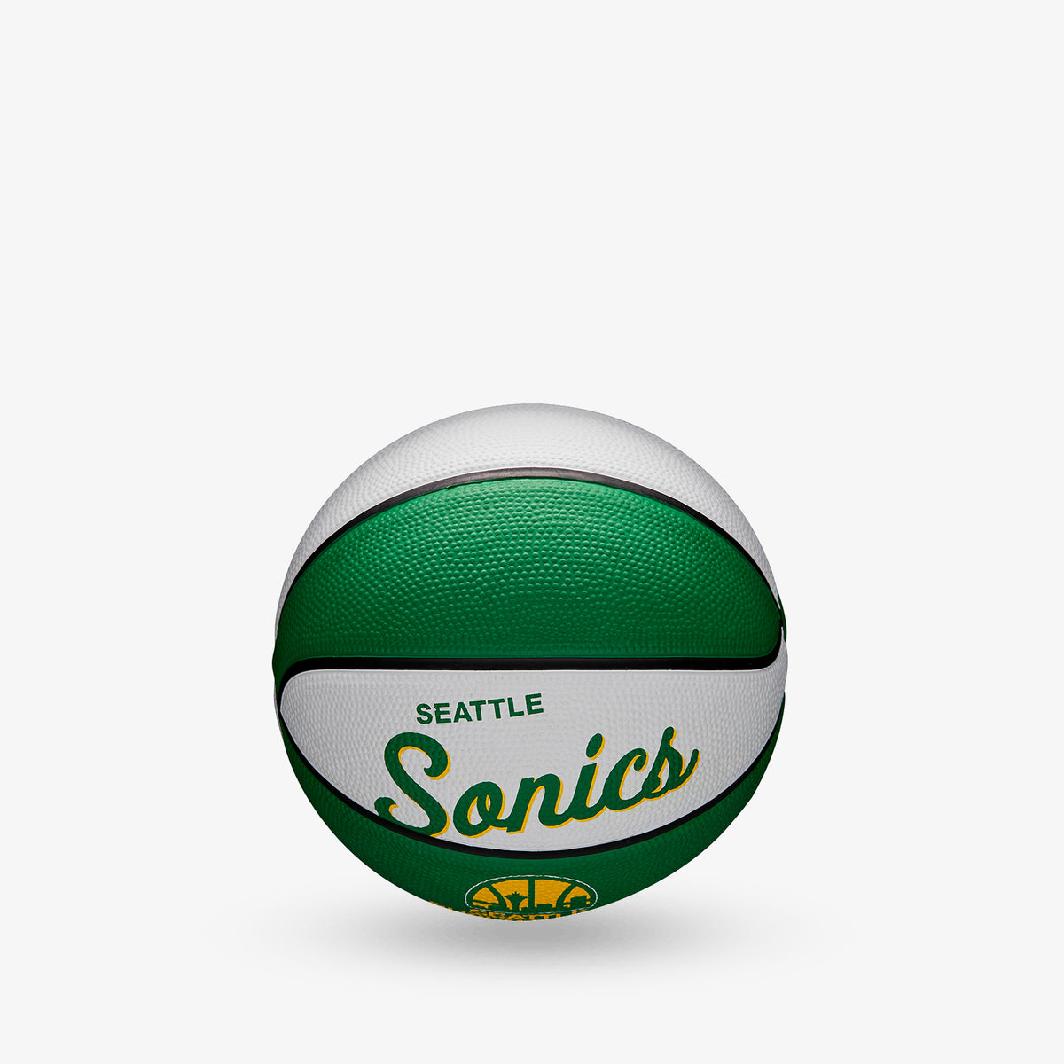Seattle Supersonics NBA Team Retro Mini Basketball - Size 3