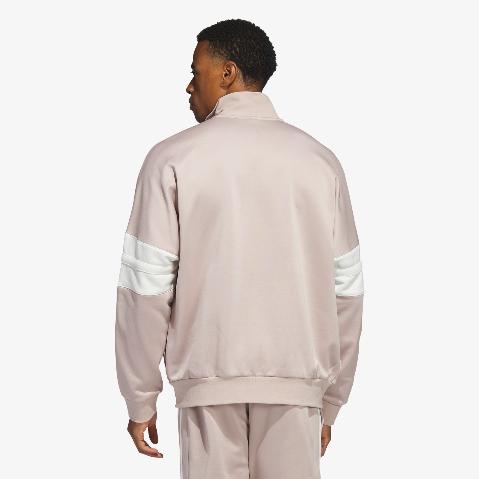 Basketball Warm Up Jacket Wonder Taupe Throwback