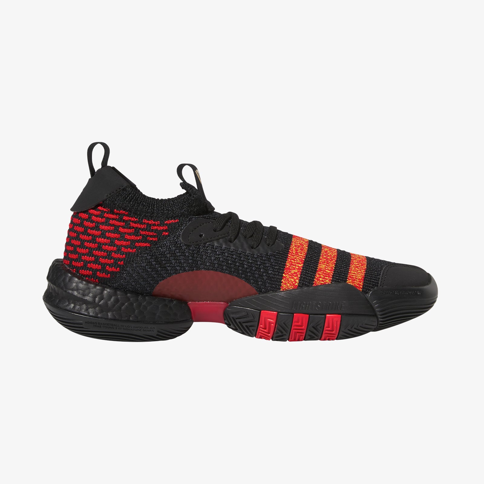Trae Young 2 Black Scarlett Gold Throwback